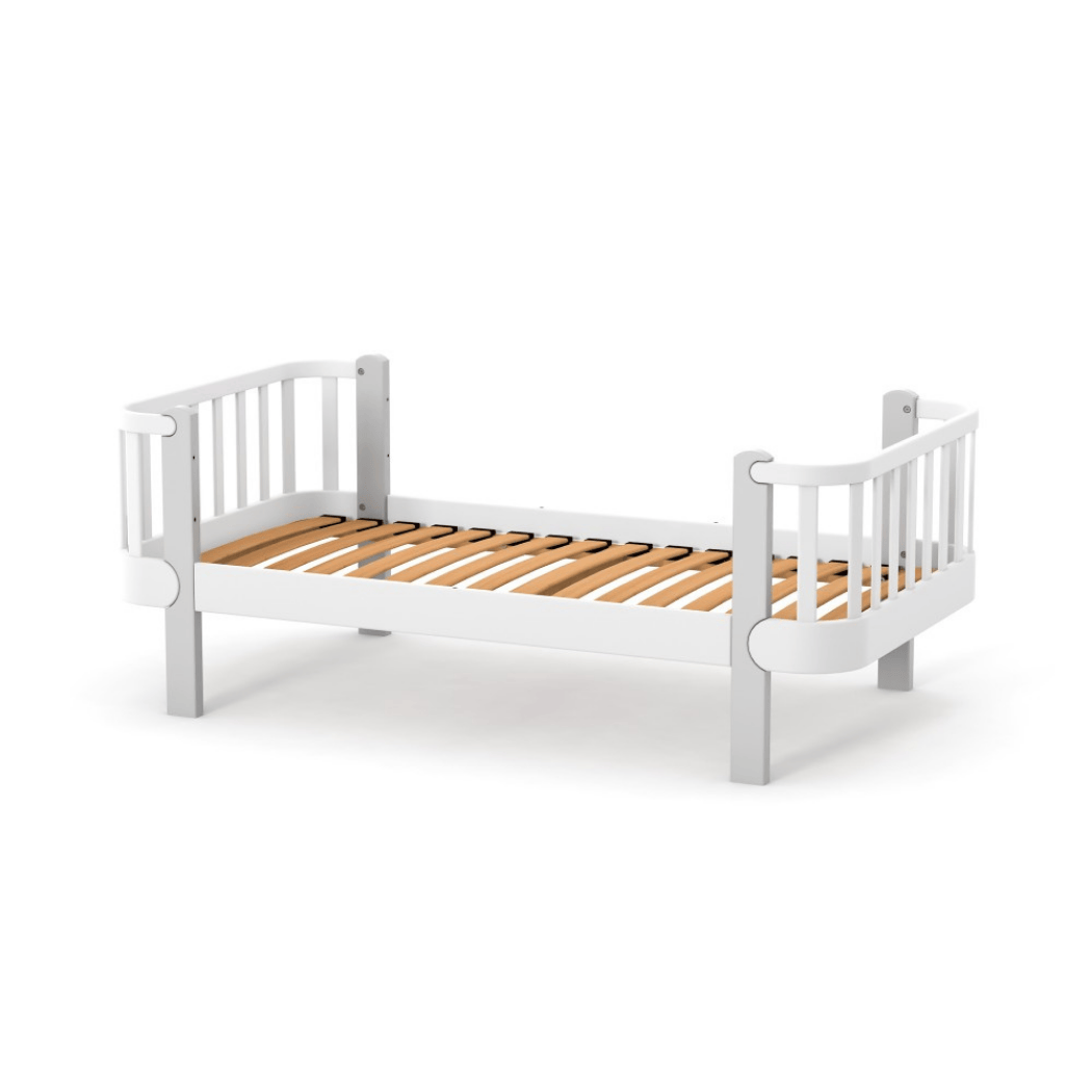 Postel pro Teenagery Zukko 160 Gekko Kids, Bílá / Šedá